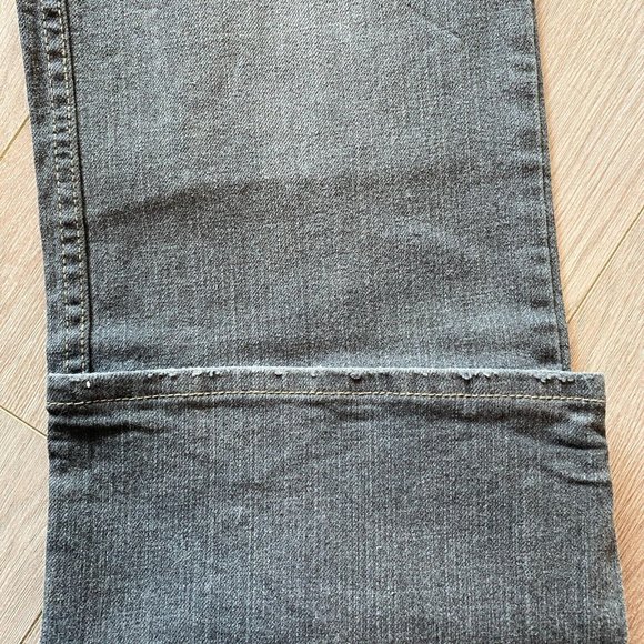 Vintage Buffalo Jeans David Bitton Driven Dyed Gray Men's Size 33x32 - Picture 10 of 15